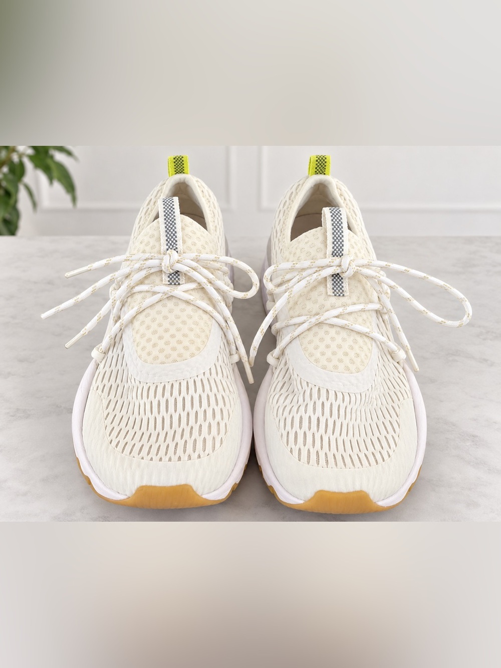 Sorel Kinetic Impact II Lace White Mesh Sneakers Women’s 9